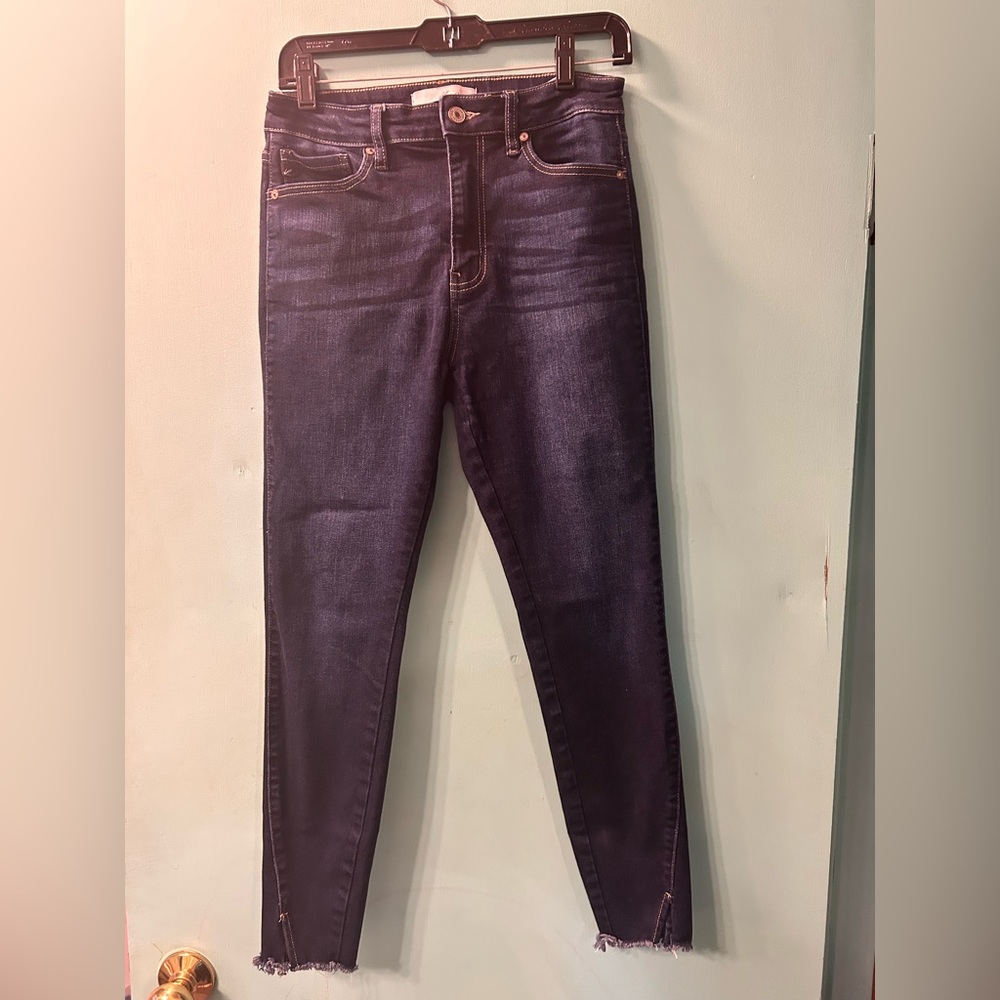 Women's Kan-Can Dark Blue Jeans